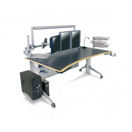 Multi Monitor Yükseklik Ayarlanabilir Çalışma Masası