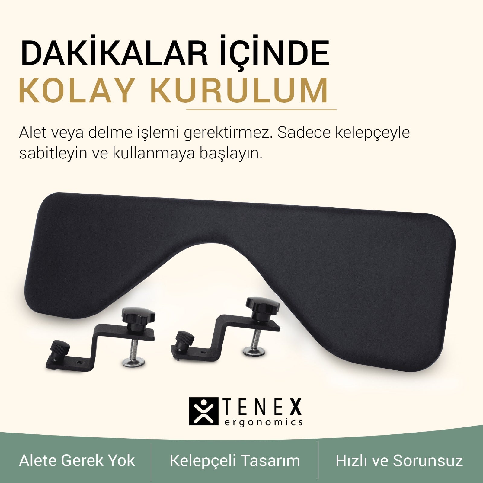 YENİ! Tenex Ergonomik Kol Desteği