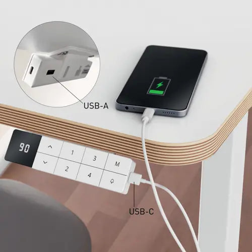 Leitz Ergo Elektrikli Yükselen Masa 120x70 cm – Gün Boyu Hareketli Çalışma Deneyimi, Ayağa Kalk Hatırlatmalı