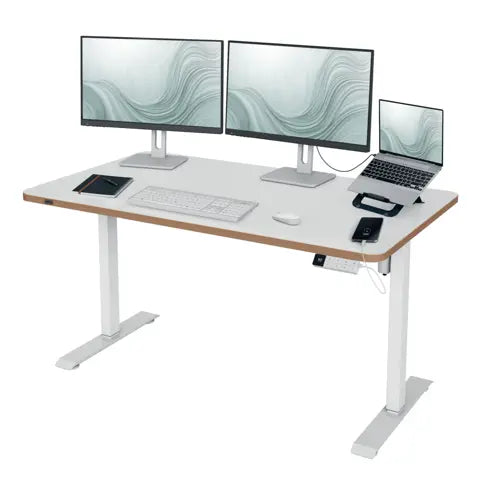 Leitz Ergo Elektrikli Yükselen Masa 140x80 cm – Gün Boyu Hareketli Çalışma Deneyimi, Ayağa Kalk Hatırlatmalı