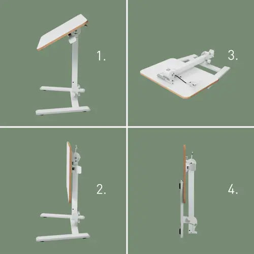 Ergo Katlanabilir Küçük Sit-Stand Çalışma Masası