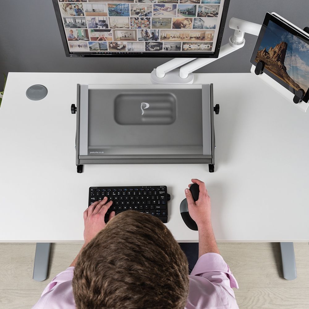Boyun ve Bel Yükünü Azaltan Ergonomik Doküman ve Yazı Standı