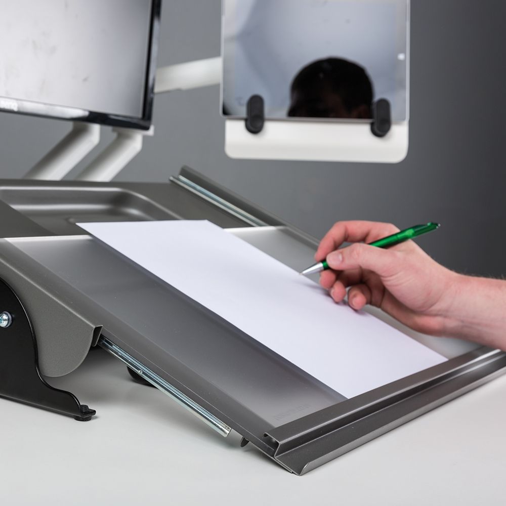 Boyun ve Bel Yükünü Azaltan Ergonomik Doküman ve Yazı Standı