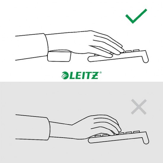 Leitz Ergo Ayarlanabilir Klavye Bilek Desteği