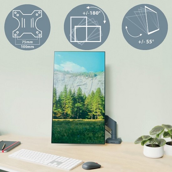 Leitz Tekli Monitör Kolu